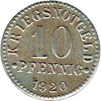 10 Pfennig - Braunschweig Herzogtum