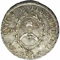 2 Reales Provincias del Rio de la Plata