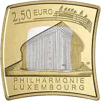 2,50 Euros Philharmonie Luxembourg