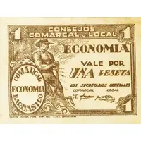 1 Peseta Barbastro