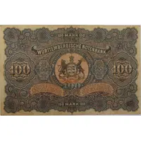 100 Mark Württembergische Notenbank