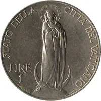 1 Lira - Pivs XI