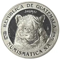 Medal - Jaguar Fauna en Peligro de Extinción Guatemala
