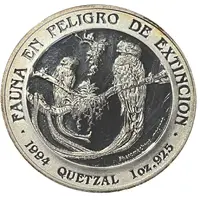 Medal - Jaguar Fauna en Peligro de Extinción Guatemala