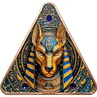 Medal - Triangle Copper - Anubis Coloured