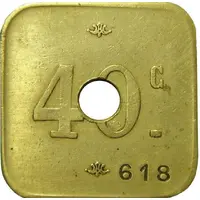 40 centimes - Café de Paris Monte-Carlo