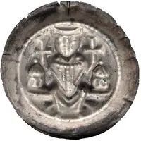 Denier Bracteate - Conrad II and Henry I