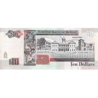 10 Dollars - Elizabeth II Segmented security thread