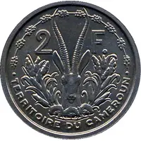 2 Francs Pattern
