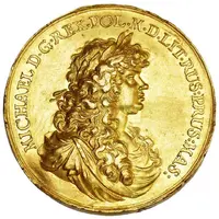 Medal zaślubinowy - Michał Korybut Wiśniowiecki