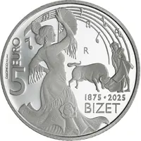 5 Euros Georges Bizet