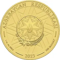 100 Manat Heydar Aliyev