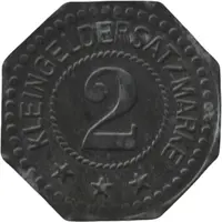 2 Pfennig - Berlin-Wilmersdorf Elektr. Werk Südwest AG