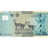 10 Namibia Dollars