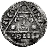 1/2 Penny - John I Third REX coinage, Limerick