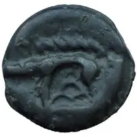 Potin with bald head