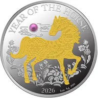20 Vatu Year of the Horse