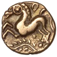 Gold 1/4 Stater - Dubnovellaunos Annulate Head
