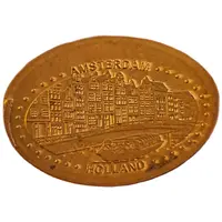Elongated coin - Amsterdam