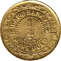 1/4 Tola Habib Bank issue