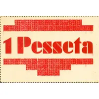 1 Peseta Sort