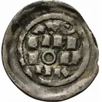 Denier - Otto III as emperor, Milan mint