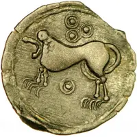 Bronze with janiform head Class II