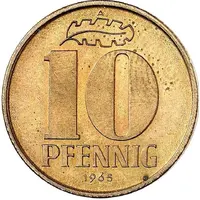 10 Pfennig Pattern