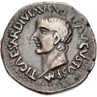 Semis - Tiberius C V I N C NERO ET DRVSVS CAESARES QVINQ