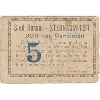5 Centimes - Renaix / Ronse