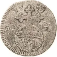 6 Pfennig - Francis Josias