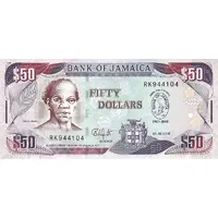 50 Dollars Bank of Jamaica