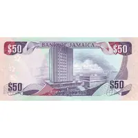50 Dollars Bank of Jamaica