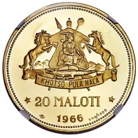20 Maloti - Moshoeshoe II