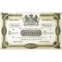 1000 Kronor