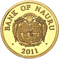 5 Dollars - Elizabeth II King Nikolai II