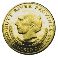 100 Dollars - Leonard I Birthday of Queen Elizabeth the Queen Mother