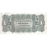1 Peso Banco Nacional de Santo Domingo