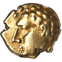 Stater Charioteer facing left, lyre