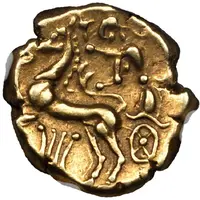 Stater Charioteer facing left, lyre