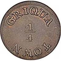 1/4 'Penny' Griqua Town