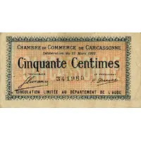 50 Centimes - Chambre de Commerce de Carcassonne [11]