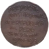Medal - Augusto B. Leguia