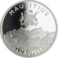 10 Rupees Mauritius Chamber of Commerce and Industry