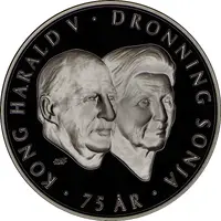 200 Kroner - Harald V King and Queen