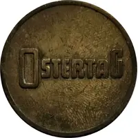 Safe deposit token - Ostertag Služba društvenog knjigovodstva, Leskovac