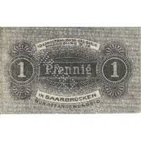 1 Pfennig Saarbrücken, PoW Camp