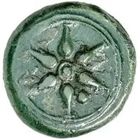 1 Uncia Wheel / Axe, struck