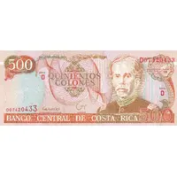 500 Colones Series D
