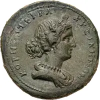 Medallion - Time of Commodus Homonoia with Smyrna